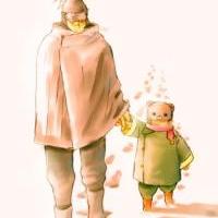 Iruka Umino and cute Naruto Uzumaki